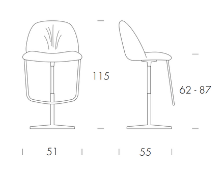 Tonin Casa Olympia Ernesto Barbieri Stools
