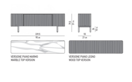 Minotti Lou "Sideboard