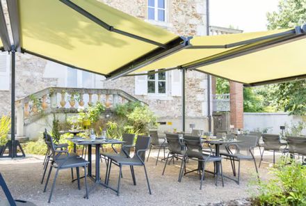 Sergeferrari Exterior Solar Protection Soltis 96 Color, Proof Awnings