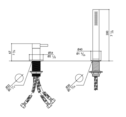 Mgs Mb509 Mixer With Hand Shower