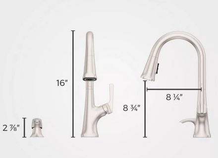 Pfister Faucets Ridgeline Kitchen Taps