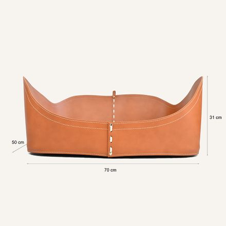 Limacdesign Designer Pets Bed In Leather Nuvola