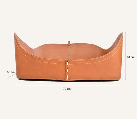 Limacdesign Designer Pets Bed In Leather Nuvola