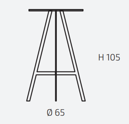 Officine Tamborrino Disc Stool