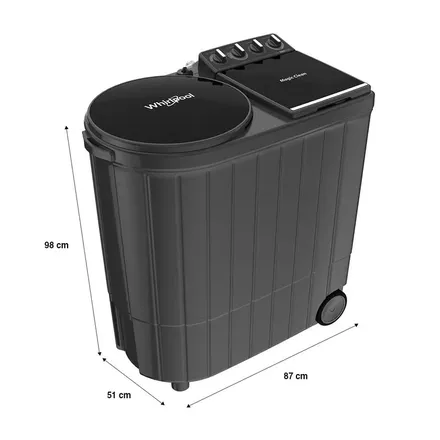Whirlpool Magic Clean 10kg 5 Star Semi Automatic Washing Machine