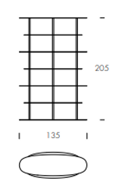 Tonin Casa Oasi Xl Bookcase