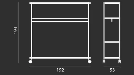 Brunner Boards Shelf Bo330 Shelving, Trolley & Wardrobe