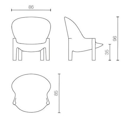 Serralunga Balzac Armchair