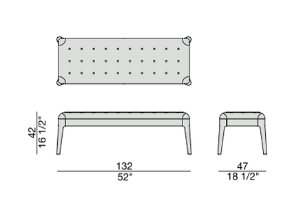 Porada Webby 1 Benches