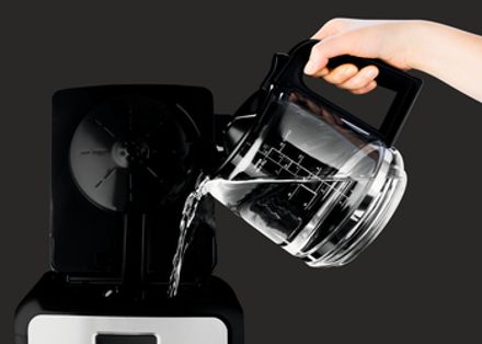 Krups 12-Cup Savoy Programmable Digital Stainless Steel Coffee Maker