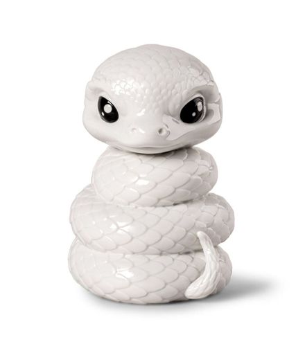 Lladro Baby Snake Figurine Sculpture