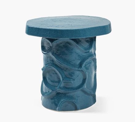 Serax Side Table 07 Blue Mena