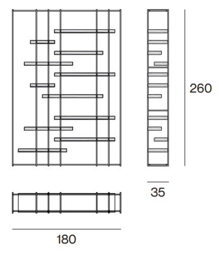 Henge Cage B Bookcase