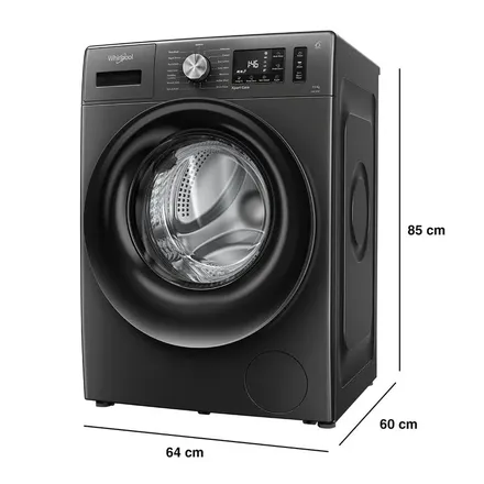 Whirlpool Xpert Care 7.5kg 5 Star Front Load Washing Machine With In-built Heater