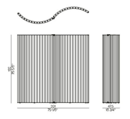 Porada Gamen Room Dividers
