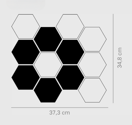 Bisazza Pienza Nero Matt Floor Tiles