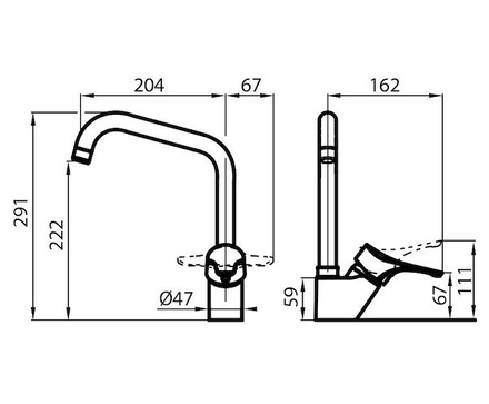 Foster Mixer Tap S1000 - Z85