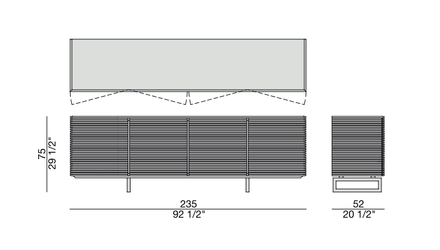 Porada Riga Sideboards & Cupboards