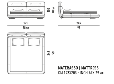 Minotti Libra Bed