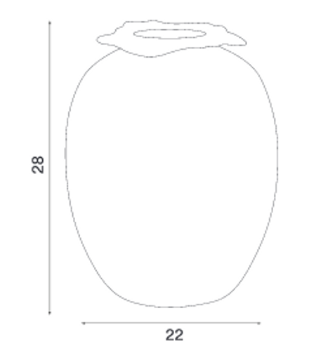 Northern Brim Vase