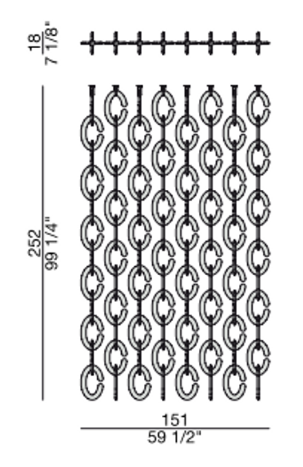 Porada Cozy Room Divider