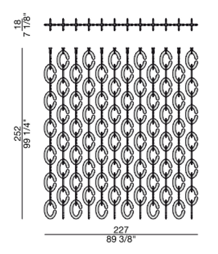 Porada Cozy Room Divider