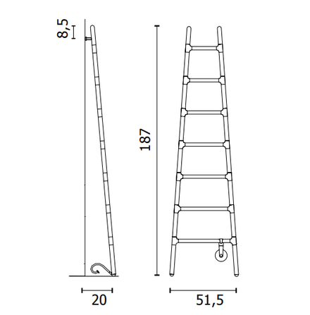Tubes Scaletta Heated Towel Rail
