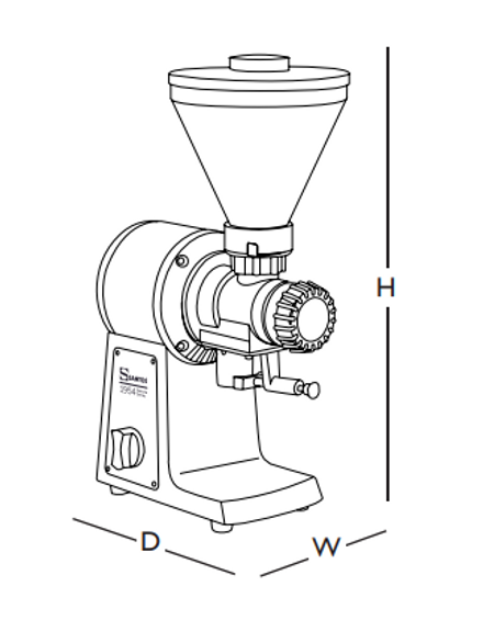 Santos Barista Edition 01bar Coffee Grinder