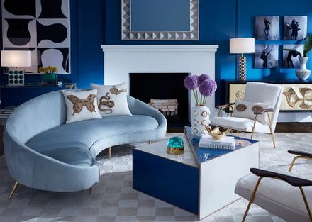 Jonathan Adler Muse Butterfly Cushion