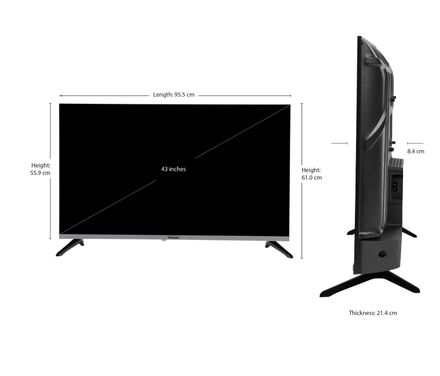 Panasonic Ps550 - Smart TV - Full Hd TV - 43 Inches