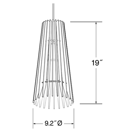 Cerno Lex 19 pendant Lamp