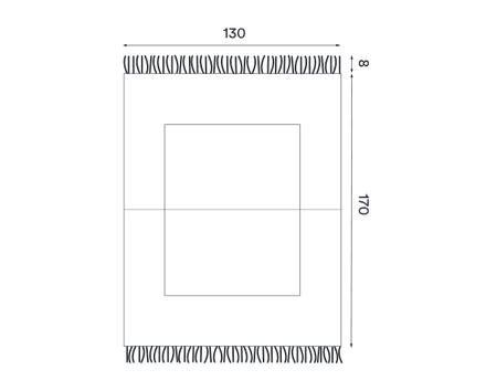 Northern Echo Throw Blanket