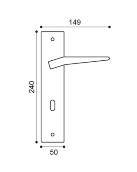 Manital Ratio Door Handle