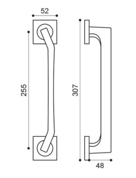 Manital Ratio Door Handle