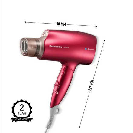 Panasonic Panasonic hair dryer with nanoe technology for shinier, healthier and moisture-rich hair
