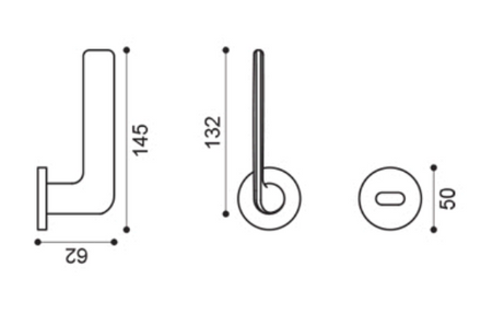 Manital Vortex Door Handle