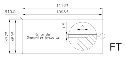 Foster Milanello Fosterspa Cooker Hob