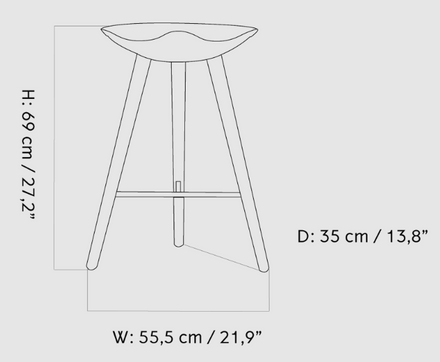 Audo ML 42 Counter Stool