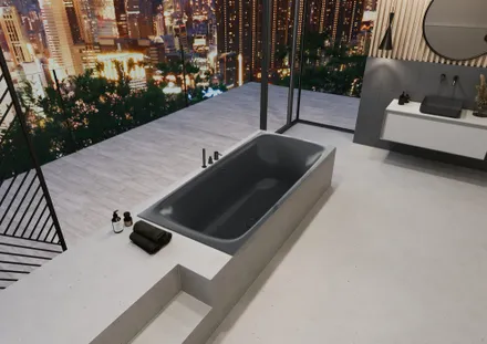 Kaldewei Nuio Duo Mod.815-4038 Bathtubs