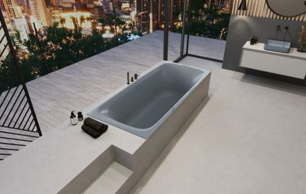 Kaldewei Nuio Duo Mod.815-4038 Bathtubs