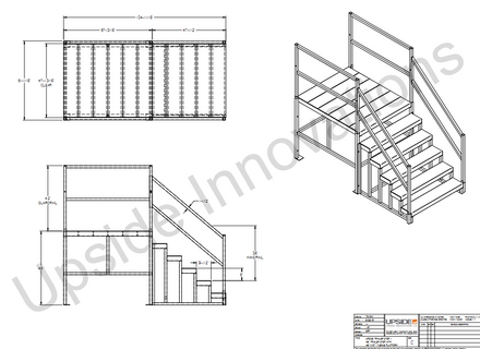 Upside Innovations Semi Truck Steps