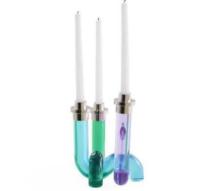 Jonathan Adler Pompidou Acrylic Candle Holder