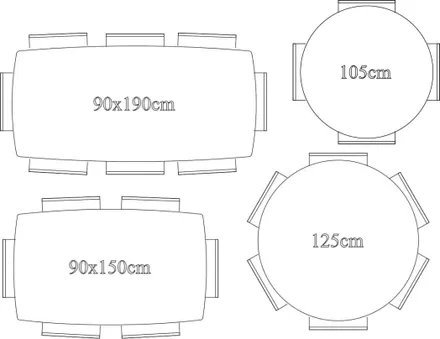 Radis Round Dining Table Man