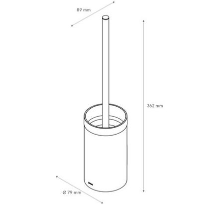 geesa Toilet brush and holder