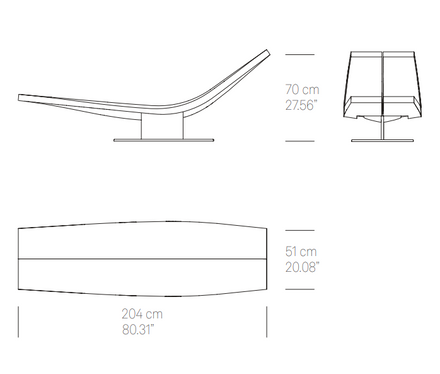 Zanat Kalia Chaise-lounge