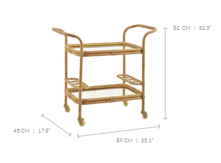 Sika-Design Carlo Exterior Bar Trolley