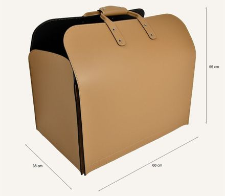 Limacdesign Storage Bag In Leather Habet Habita