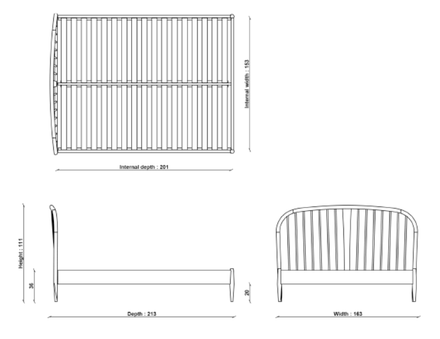 Ercol Hambledon Kingsize Bed
