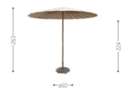 Talenti Ermes Parasol H263 Umbrella