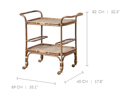 Sika-Design Carlo Bar Trolley